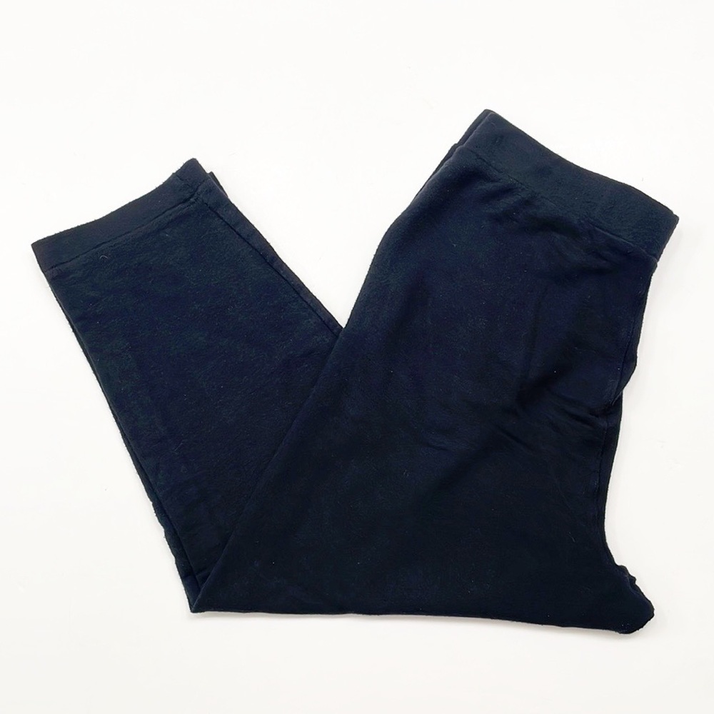 Jessica Simpson black cropped lounge pants